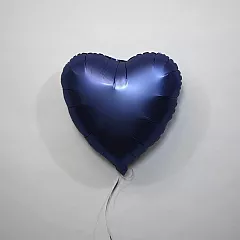 Шар сердце 18 Сатин Azure