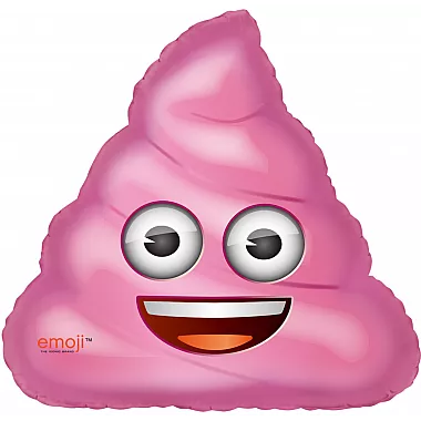 Шар Фигура Мороженое Emoji Розовый