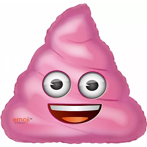 Шар Фигура Мороженое Emoji Розовый